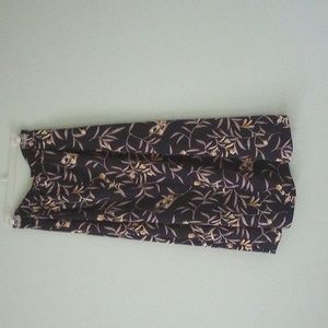 Jessica Howard Floral Print Skirt